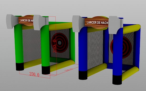 Conception de vos jeux gonflables et attractions