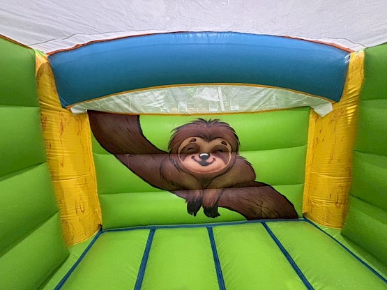 Décor thème forêt - Château Gonflable d'occasion