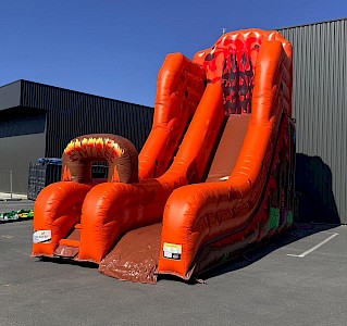 TOBOGGAN GONFLABLE ACCESS  "VOLCANO"