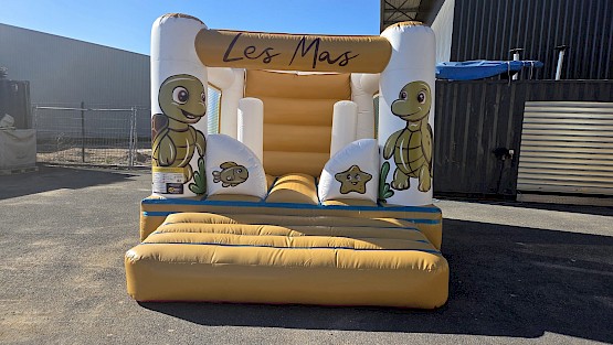 Aire de jeu gonflable "LES MAS" vendue neuve