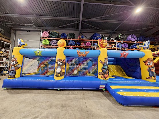 Grande aire de jeu gonflable