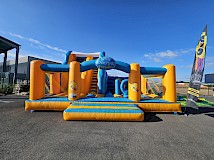 Aires de jeux gonflables "CAMPING PARADIS"