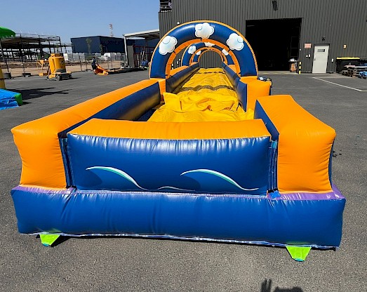 Bout de piste de glisse