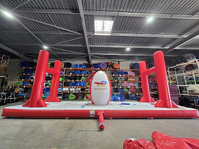 Aire de jeu gonflable publicitaire "TOTAL ENERGIES"