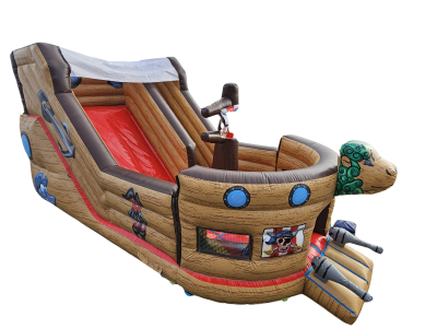 Toboggan Gonflable "BATEAU des CORSAIRES"