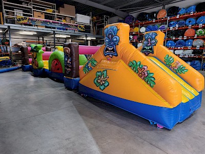 Parcours Gonflable Ventilé AQUA "TIKY" 13M occasion