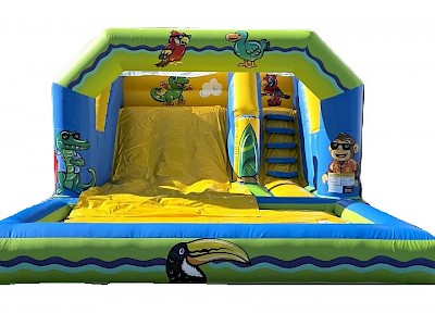 Toboggan Gonflable "ECOAQUA"